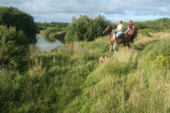 31. Riding by the lakes